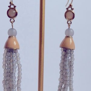 Lavender & Pink Bead Earrings